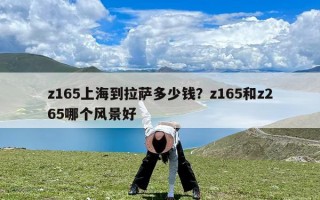 z165上海到拉萨多少钱？z165和z265哪个风景好