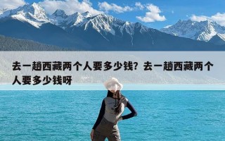 去一趟西藏两个人要多少钱？去一趟西藏两个人要多少钱呀