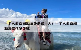 一个人去西藏旅游多少钱一天？一个人去西藏旅游要花多少钱