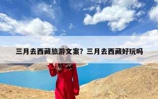 三月去西藏旅游文案？三月去西藏好玩吗