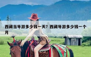 西藏当导游多少钱一天？西藏导游多少钱一个月