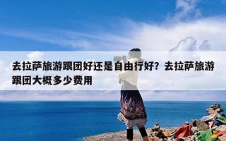 去拉萨旅游跟团好还是自由行好？去拉萨旅游跟团大概多少费用