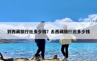 到西藏旅行社多少钱？去西藏旅行团多少钱