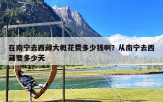 在南宁去西藏大概花费多少钱啊？从南宁去西藏要多少天