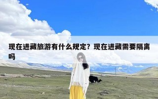 现在进藏旅游有什么规定？现在进藏需要隔离吗