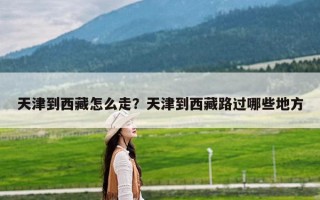 天津到西藏怎么走？天津到西藏路过哪些地方