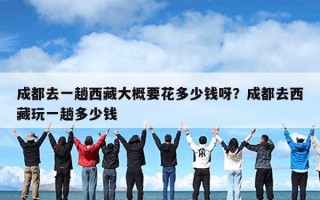 成都去一趟西藏大概要花多少钱呀？成都去西藏玩一趟多少钱
