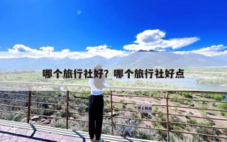 哪个旅行社好？哪个旅行社好点