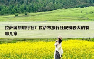 拉萨国旅旅行社？拉萨市旅行社规模较大的有哪几家