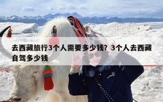 去西藏旅行3个人需要多少钱？3个人去西藏自驾多少钱