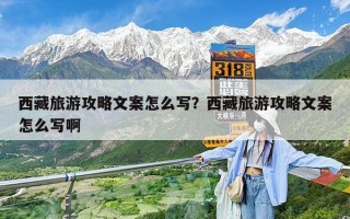 西藏旅游攻略文案怎么写？西藏旅游攻略文案怎么写啊