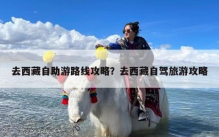 去西藏自助游路线攻略？去西藏自驾旅游攻略