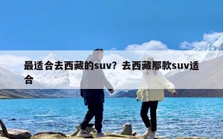 最适合去西藏的suv？去西藏那款suv适合