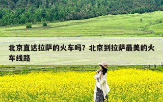 北京直达拉萨的火车吗？北京到拉萨最美的火车线路