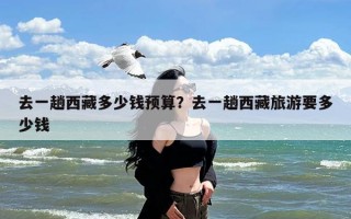 去一趟西藏多少钱预算？去一趟西藏旅游要多少钱