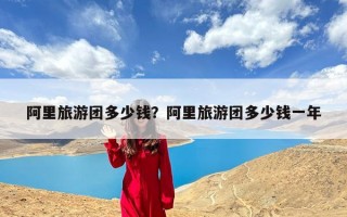 阿里旅游团多少钱？阿里旅游团多少钱一年