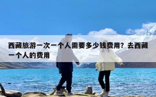 西藏旅游一次一个人需要多少钱费用？去西藏一个人的费用