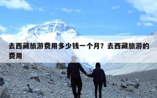 去西藏旅游费用多少钱一个月？去西藏旅游的费用