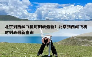 北京到西藏飞机时刻表最新？北京到西藏飞机时刻表最新查询