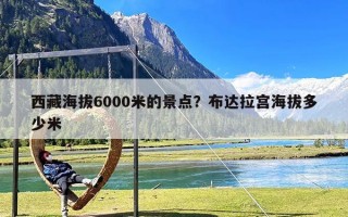 西藏海拔6000米的景点？布达拉宫海拔多少米