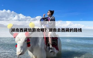 湖南西藏旅游攻略？湖南去西藏的路线