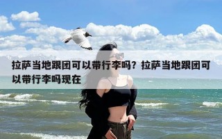 拉萨当地跟团可以带行李吗？拉萨当地跟团可以带行李吗现在