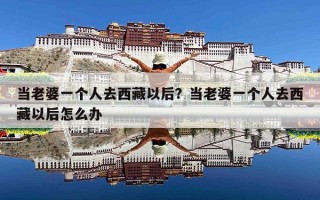 当老婆一个人去西藏以后？当老婆一个人去西藏以后怎么办