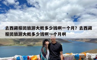去西藏报团旅游大概多少钱啊一个月？去西藏报团旅游大概多少钱啊一个月啊