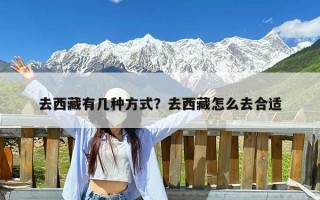 去西藏有几种方式？去西藏怎么去合适