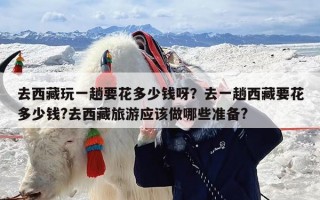 去西藏玩一趟要花多少钱呀？去一趟西藏要花多少钱?去西藏旅游应该做哪些准备?