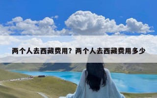 两个人去西藏费用？两个人去西藏费用多少