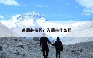 进藏必带药？入藏带什么药
