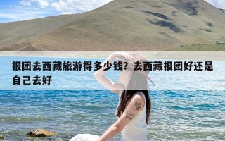 报团去西藏旅游得多少钱？去西藏报团好还是自己去好