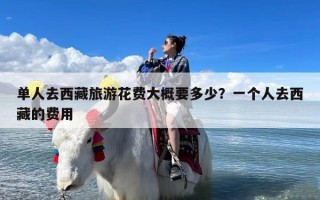 单人去西藏旅游花费大概要多少？一个人去西藏的费用