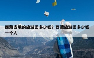 西藏当地的旅游团多少钱？西藏旅游团多少钱一个人