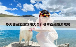 冬天西藏旅游攻略大全？冬季西藏旅游攻略