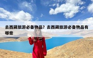 去西藏旅游必备物品？去西藏旅游必备物品有哪些