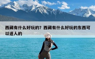 西藏有什么好玩的？西藏有什么好玩的东西可以送人的