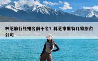 林芝旅行社排名前十名？林芝市里有几家旅游公司