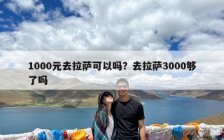 1000元去拉萨可以吗？去拉萨3000够了吗