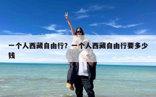 一个人西藏自由行？一个人西藏自由行要多少钱