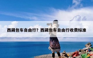 西藏包车自由行？西藏包车自由行收费标准