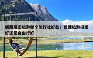 西藏报团旅游哪个旅行社好些？西藏旅游报团好还是自由行好