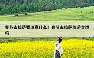 春节去拉萨要注意什么？春节去拉萨旅游合适吗