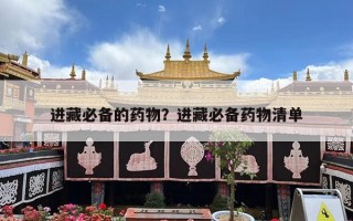 进藏必备的药物？进藏必备药物清单