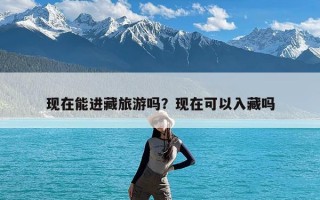 现在能进藏旅游吗？现在可以入藏吗