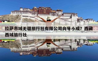 拉萨市域无疆旅行社有限公司向导小成？西藏西域旅行社