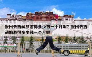 报团去西藏旅游得多少钱一个月呢？报团去西藏旅游得多少钱一个月呢