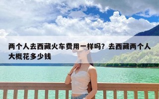 两个人去西藏火车费用一样吗？去西藏两个人大概花多少钱