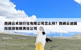 西藏云禾旅行社有限公司怎么样？西藏云途国际旅游有限责任公司